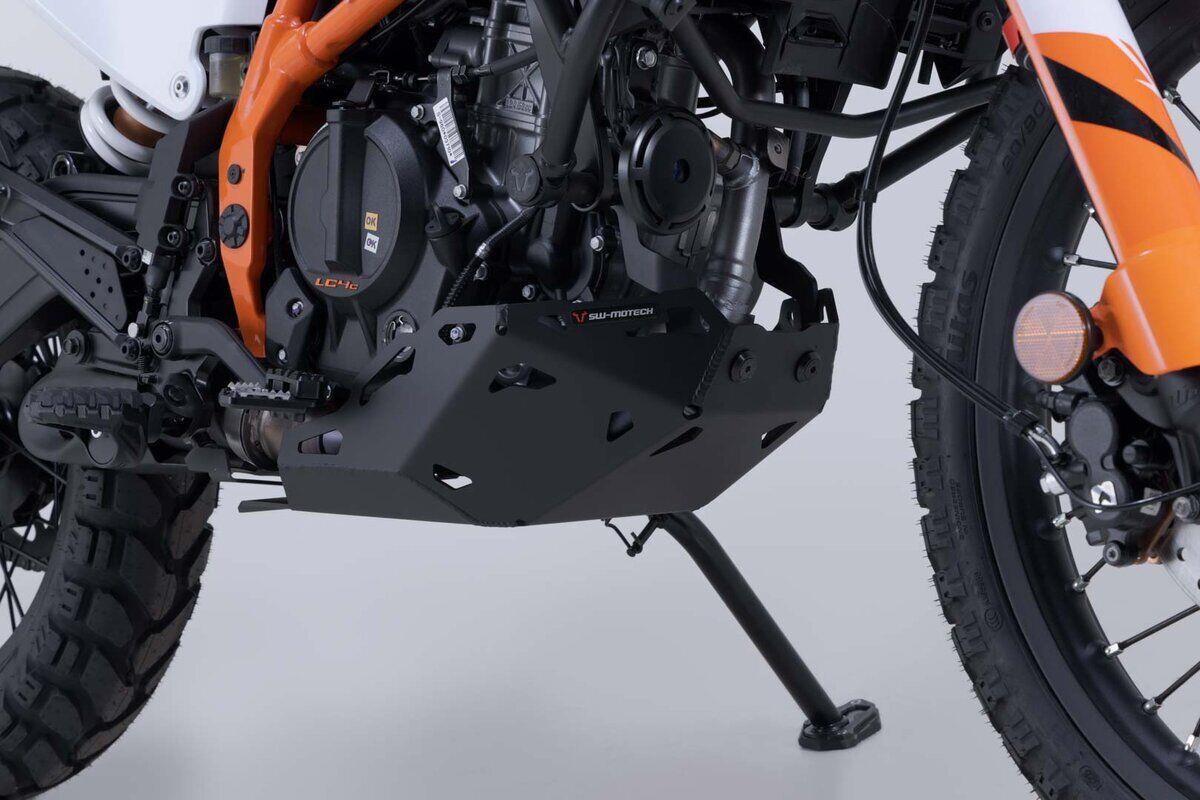 SW-Motech Engine Guard Black, Powder-Coated Aluminium MSS.04.417.10001/B