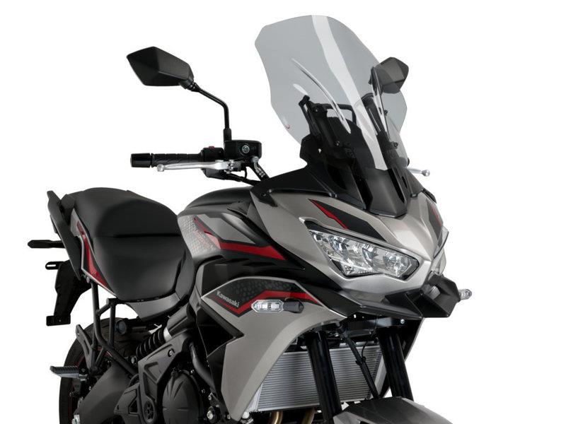 PUIG Touring Screen Dark Smoke for Kawasaki Versys 650 22-25 21260F