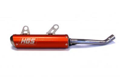 HGS 2-Stroke Silencer For Husqvarna TC 250 2023-2026 Orange Each XT-223-RSO