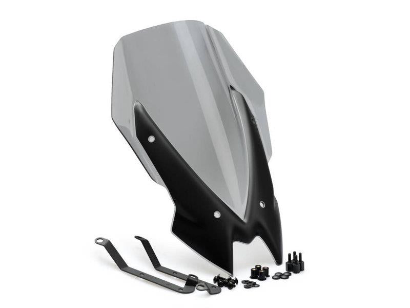 PUIG New Generation Touring Screen Light Smoke for Kawasaki Z650 20-25 3865H