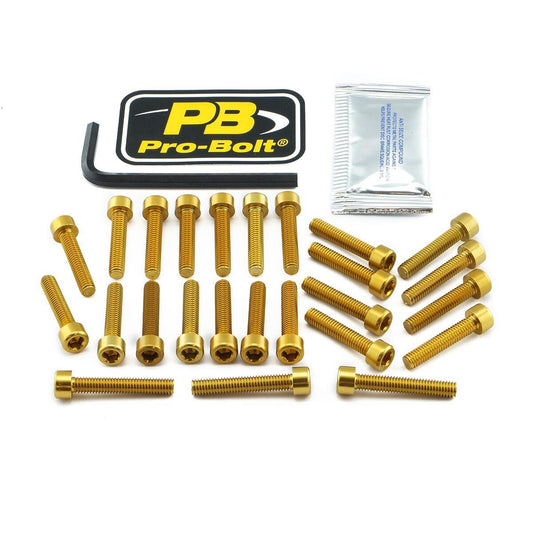 Pro Bolt Aluminium Engine Bolt Kit For Kawasaki Z 900 RS 2018-2024 EKA430G