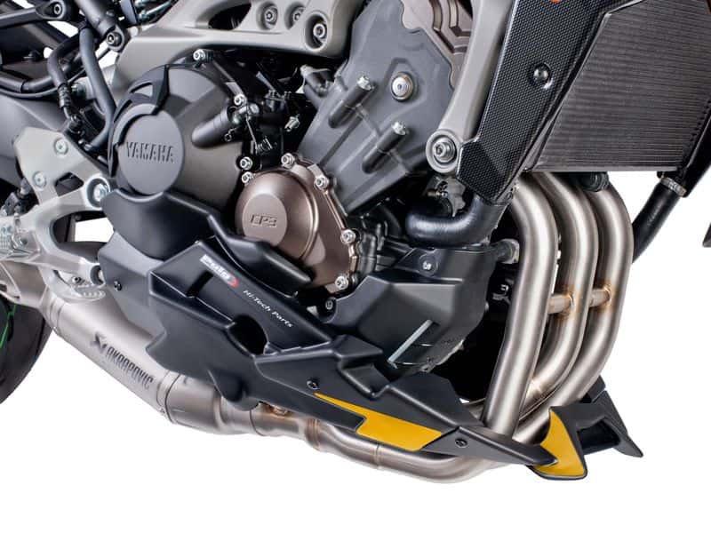 PUIG Engine Spoiler Carbon Look for Yamaha MT-09/SP/SportTracker/StreetRally/Tracer 13-20 7540C