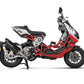 Akrapovic Slip-On Line Muffler Scooter TI For Italjet Dragster 300 2024 S-IT3SO1-HRTBL