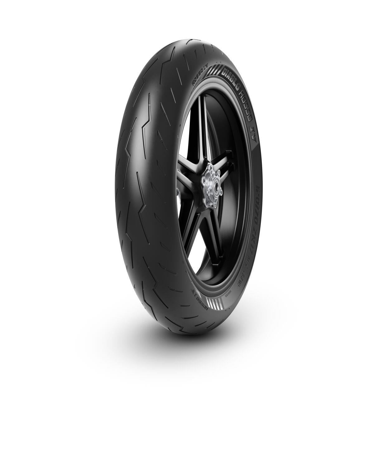 PIRELLI Diablo Rosso IV F/R 90/80-17 46S TL Motorcycle Tyre