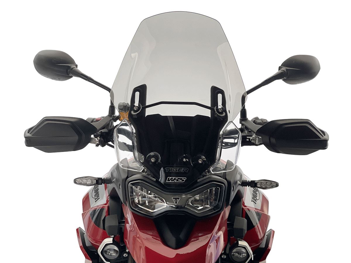 WRS Windscreen Tour Triumph Tiger900 Smoke Tr003f