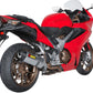 Akrapovic Slip-On Line Muffler TI/CF For Honda VFR 800 14-16 S-H8SO3-HRT