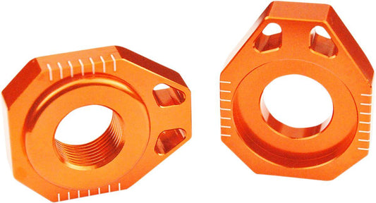 Scar Racing Axle Blocks For KTM SX 85 19/16 2002-2027 Anodized Orange AB502