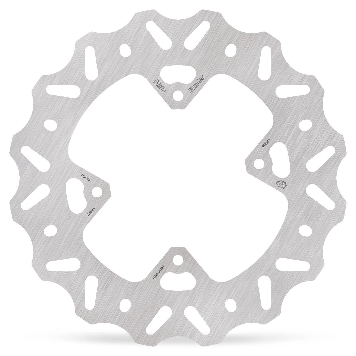 Moto-Master Nitro Series Brake Disc For Honda CRF 150 R 1996-2026 Silver 110368