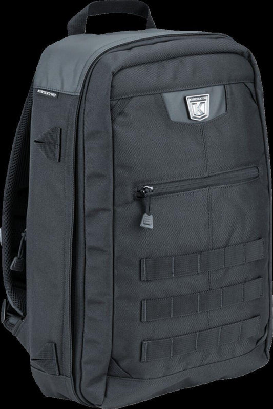 Kuryakyn Momentum Runaway Backpack Black Textile 20.5L Capacity KUR5257