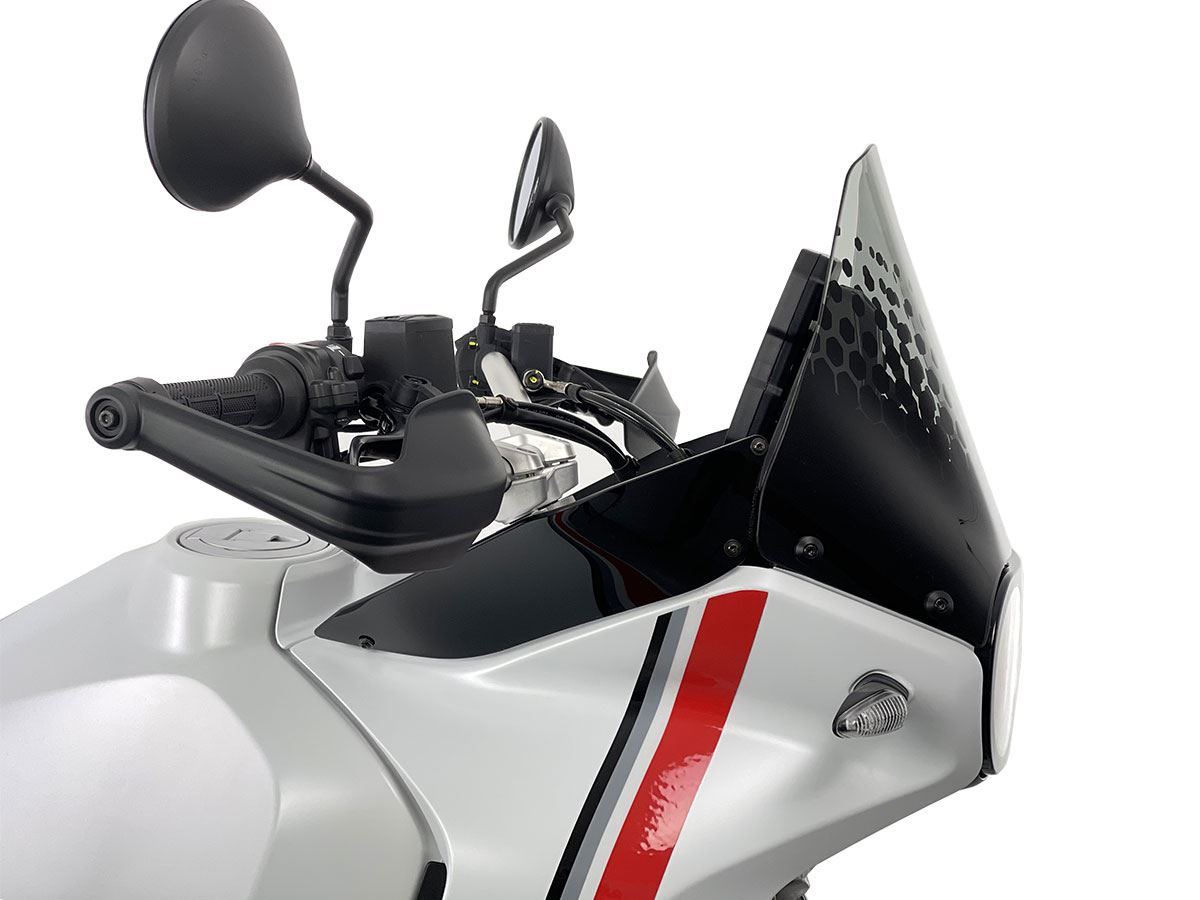 WRS Windscreen Enduro Ducati Desertx 950 Smoke Du025f