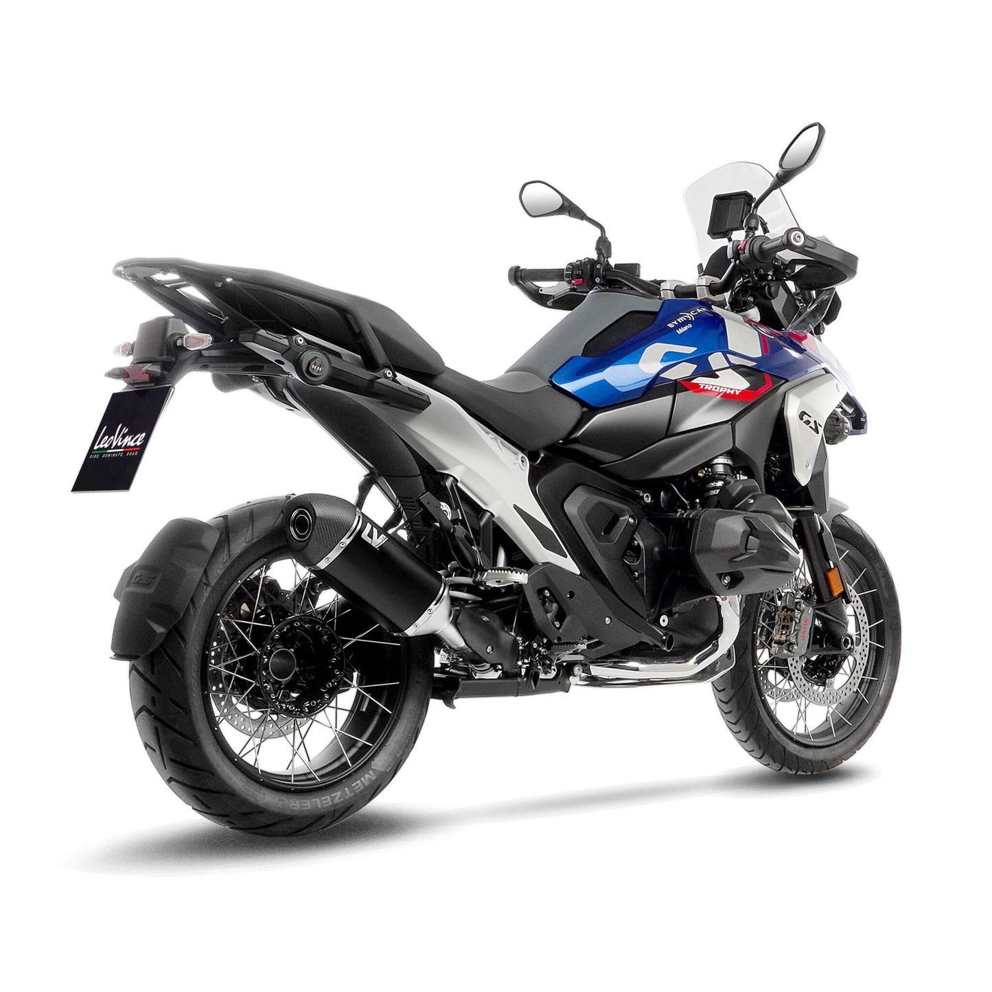 Leovince Muffler Lv-14 For BMW R 1300 GS/Adventure Black Stainless Steel 15604b