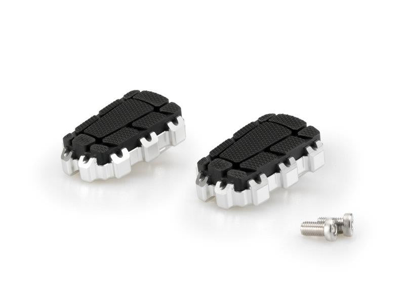 Puig Enduro 2 Footpegs Silver 4235Y