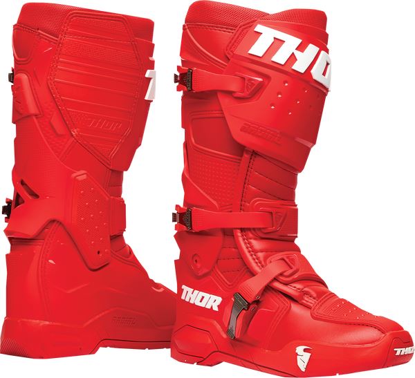 THOR Radial MX Motorcross Boots Red 2023 Model