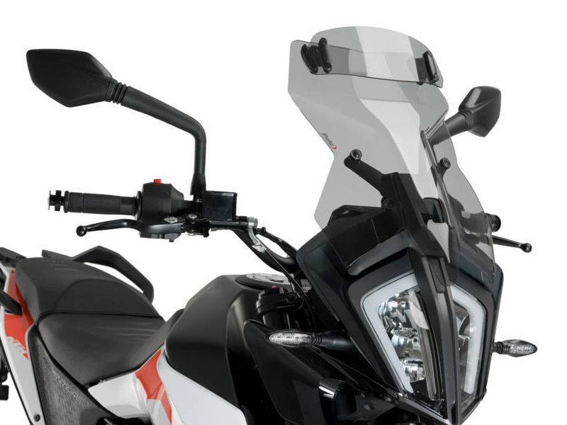 Puig Touring Screen With Extender Light Smoke 21512N