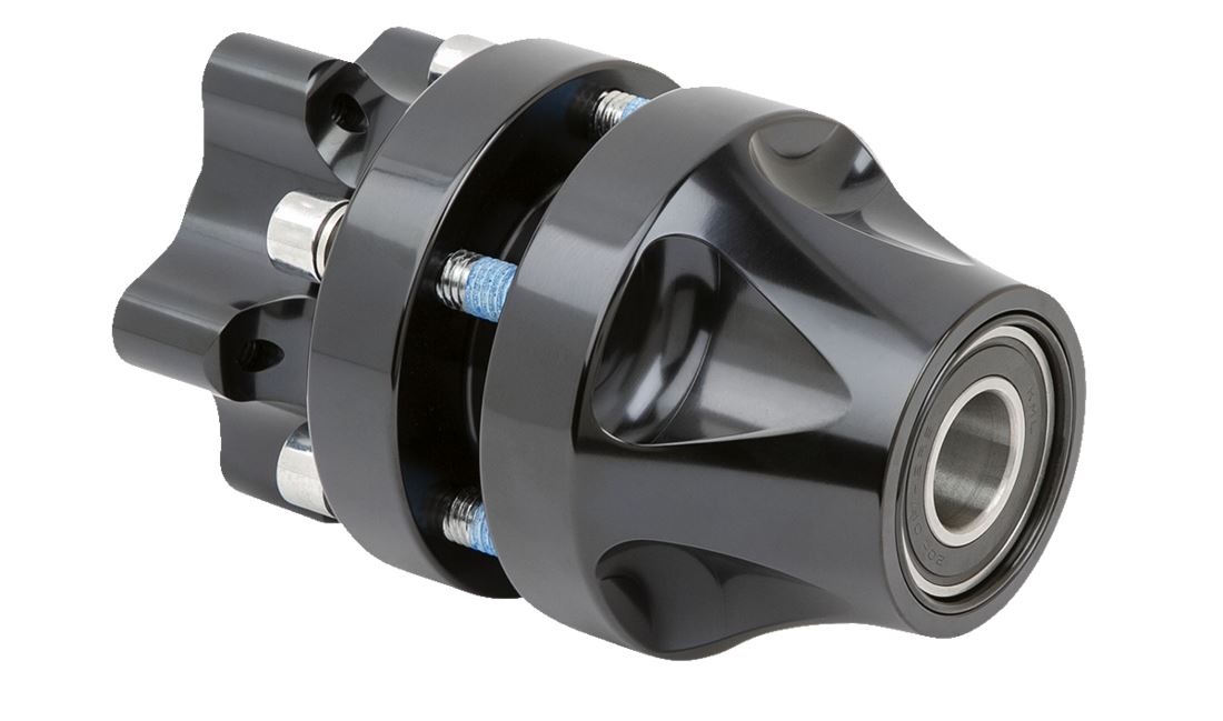 Arlen Ness Cartridge Hub Black Aluminum For HD FXBBS 1868 21-22 71-648