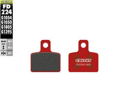 Galfer Semi-Metallic Brake Pads For Gas Gas TXT 250 GP 2001-2024 FD224G1805