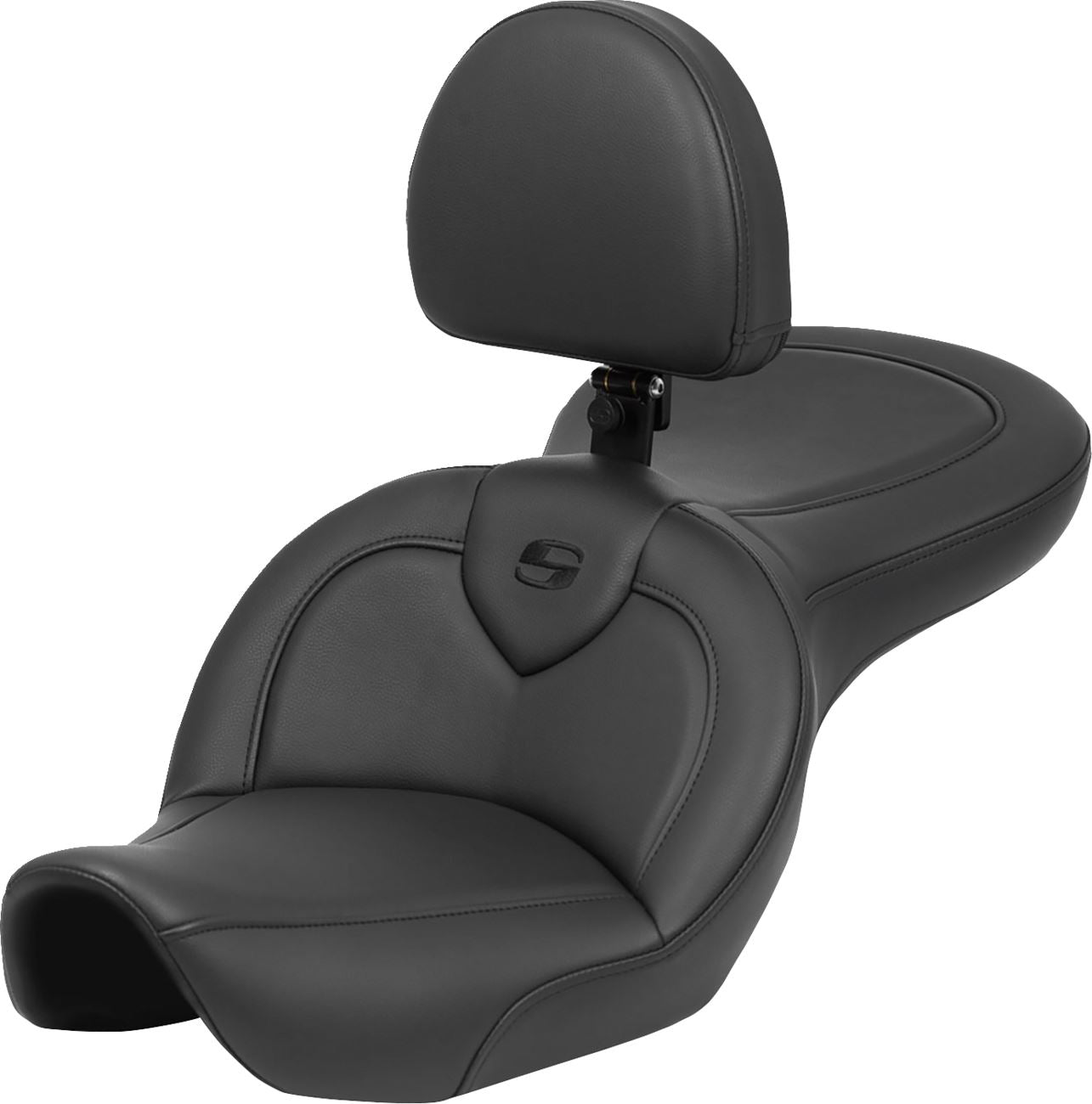 Saddlemen Roadsofa Seat Black With Backrest For HD FXDWG 1450 96-03 896-05-187BR