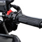 Daytona GRIPPYGRIP GGD-Line Grip by Gray 7/8 Handlebar Open Ends Pair 88769