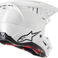 ALPINESTARS Supertech M5 Solid White MX Helmet
