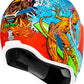 ICON Airform™ Dino Fury Motorcycle Helmet Blue - 2023 Model