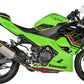 Akrapovic Heat Shield Black CF For Kawasaki Z 400 19-24 P-HSK4SO5