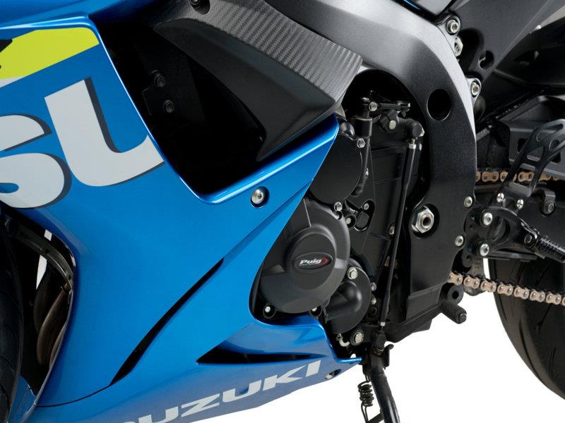 Puig Engine Cover Track for Championship Black 9614H