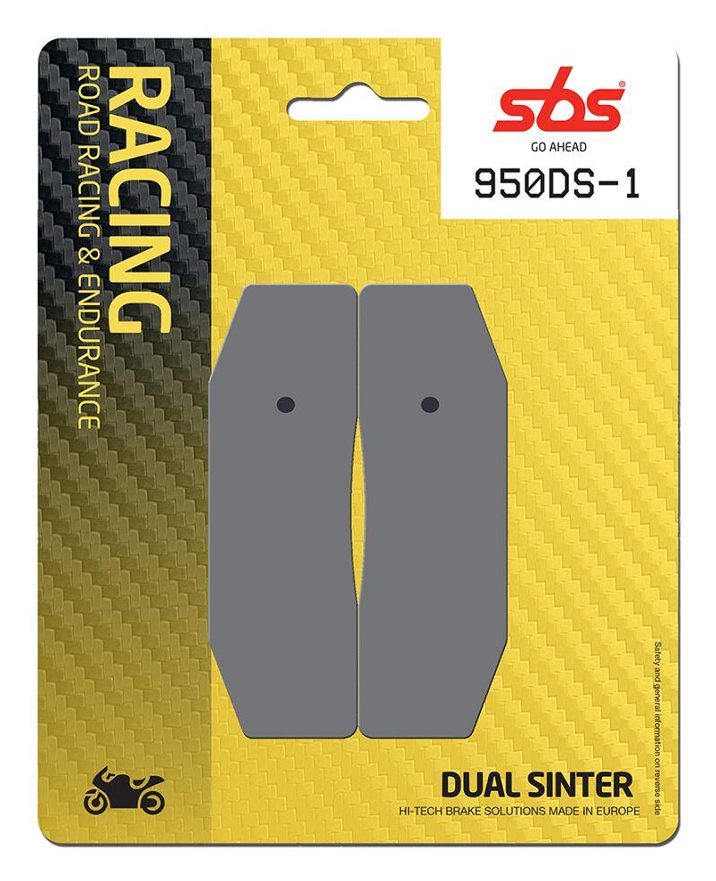 Sbs DS Racing Dual Sintered Brake Pads Sintered Metal Set 950DS-1