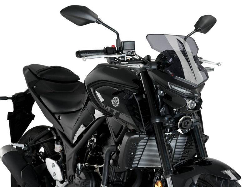 PUIG New Generation Sport Screen Light Smoke for Yamaha MT-03 20-25 20285H