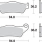 Sbs LS Street Excel Sintered Rear Brake Pads For KTM Adventure 890 R 93-24 671LS