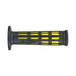 Daytona Grippy Grip GGD-Tapered-SP Yellow 22mm Open End Grips Pair 25165