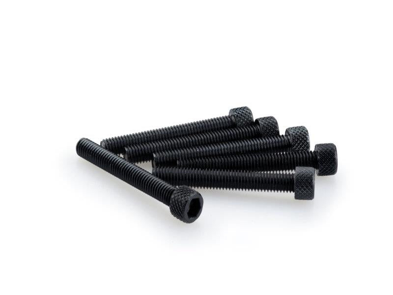 PUIG M5 45mm Allen Screws x 6 Black Universal 0370N