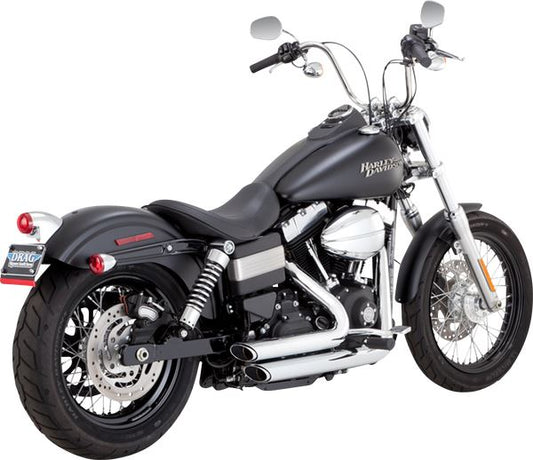 Vance & Hines Shortshots Staggered Exhaust System For HD FXDF 1690 12-17 17327