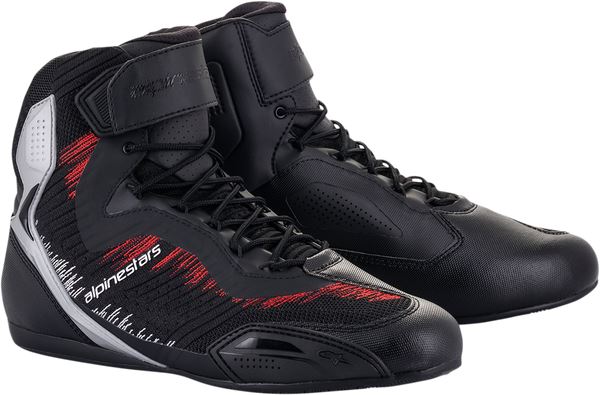 Alpinestars Faster-3 Rideknit® Shoes Black Red White