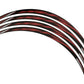 PUIG R1 Rim Stickers Red Universal 5123R