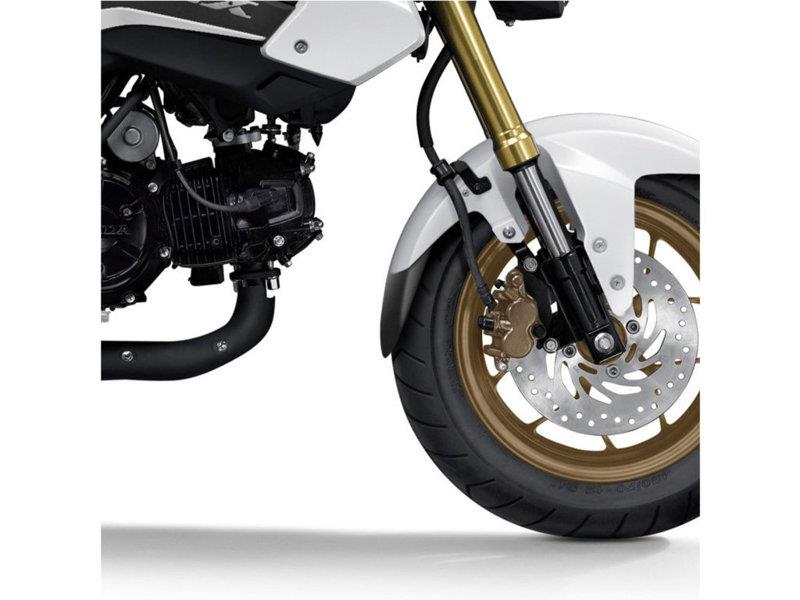PUIG Front Fender Extender Black for Honda MSX125 13-15 9817N