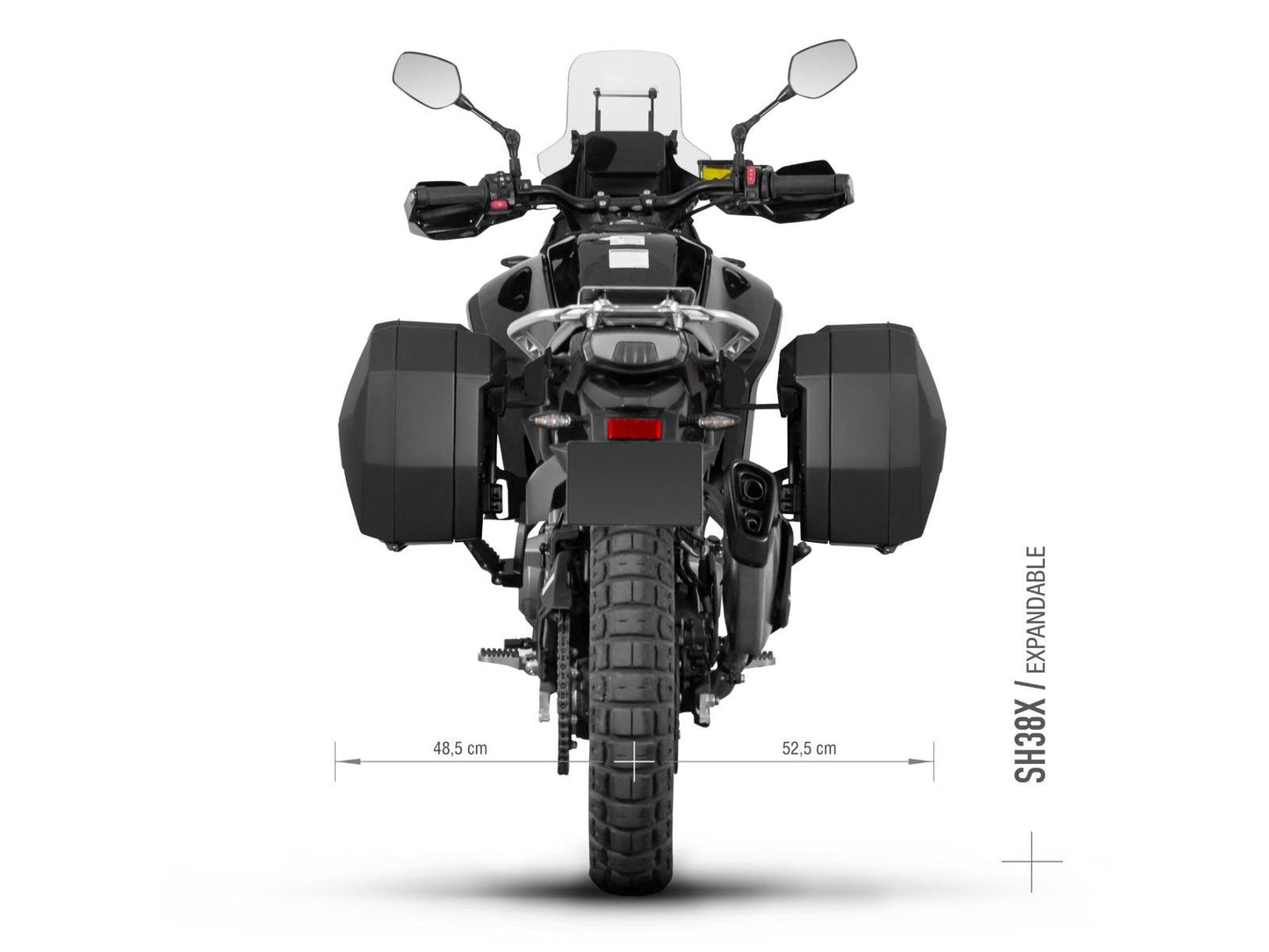 SHAD 3P Pannier Fitting Kit to fit CF Moto 450MT 2024-2025