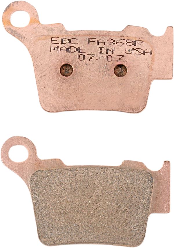 EBC Long-Life Sintered "R" Brake Pads For Husqvarna FC 350 2004-2027 FA368R