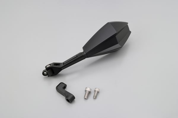Daytona Black Side View ECE-Approved Left/Right Fit Aluminum ABS Mirror 80719