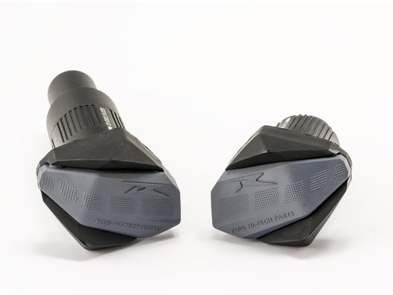 PUIG R12 Frame Sliders Black for Hyosung GT650 R 06-12 6402N