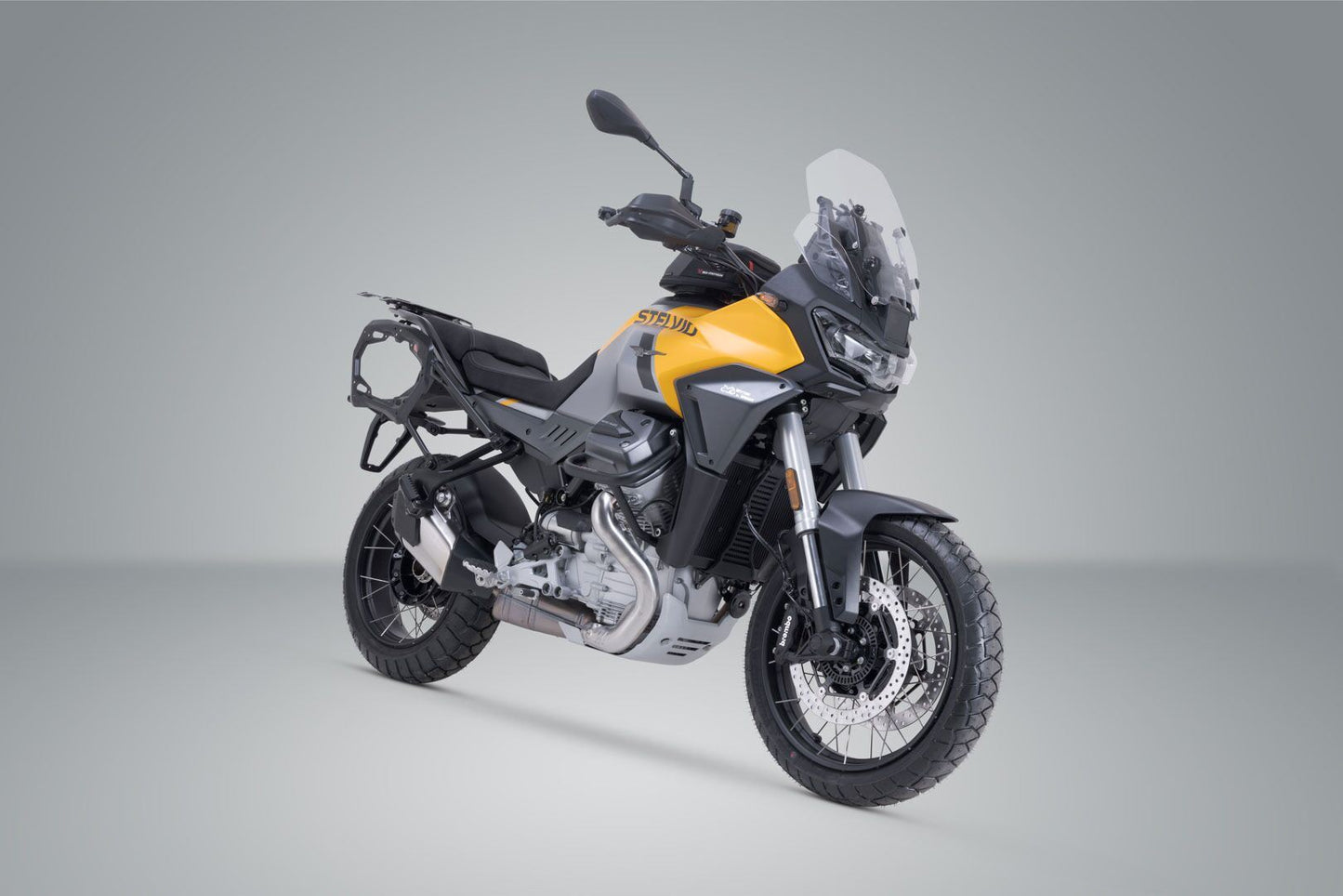 SW MOTECH Pro Side Carrier Black Powder-Coated Steel Mounting KFT.17.624.30000/B
