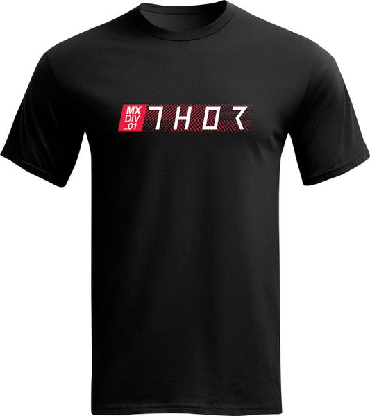 THOR Tech MX Motorcross T-Shirt Black 2023 Model