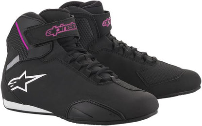 Alpinestars Women's Sektor Shoes Black White Pink