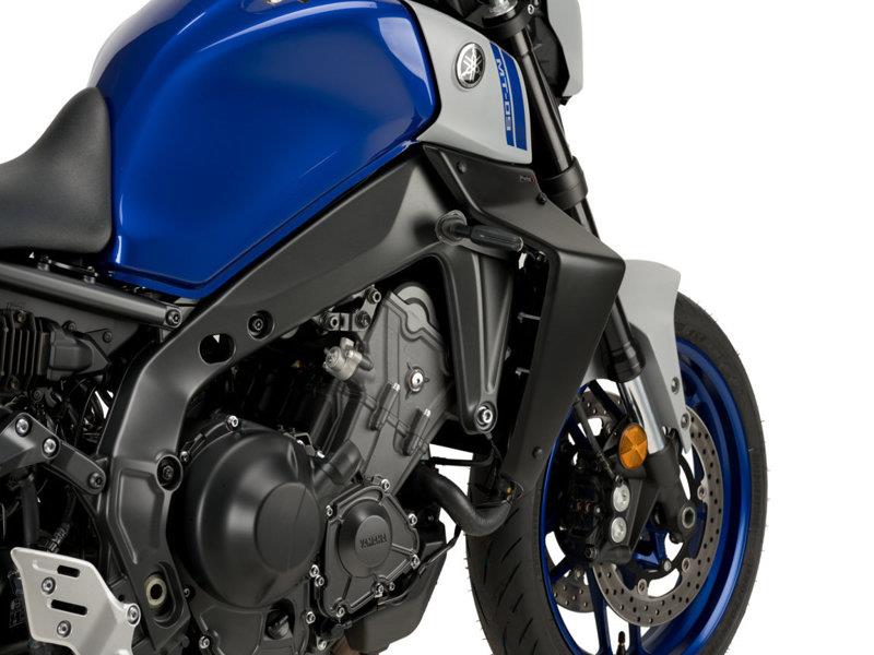 PUIG Downforce Spoilers Black for Yamaha MT-09/SP 21-23 20647N
