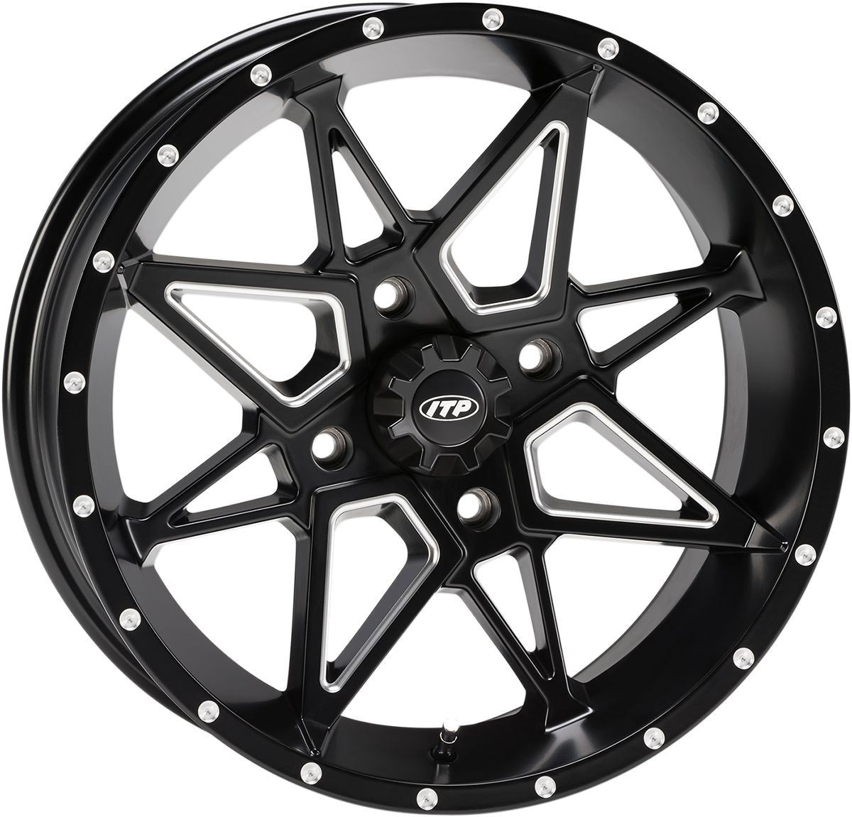 ITP Tornado 17X7 4/115 5+2 Wheel Rim