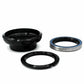 BLACK BEARING Headset LOW EC_F 34MM_P 1-1/8 Black HE-EC34