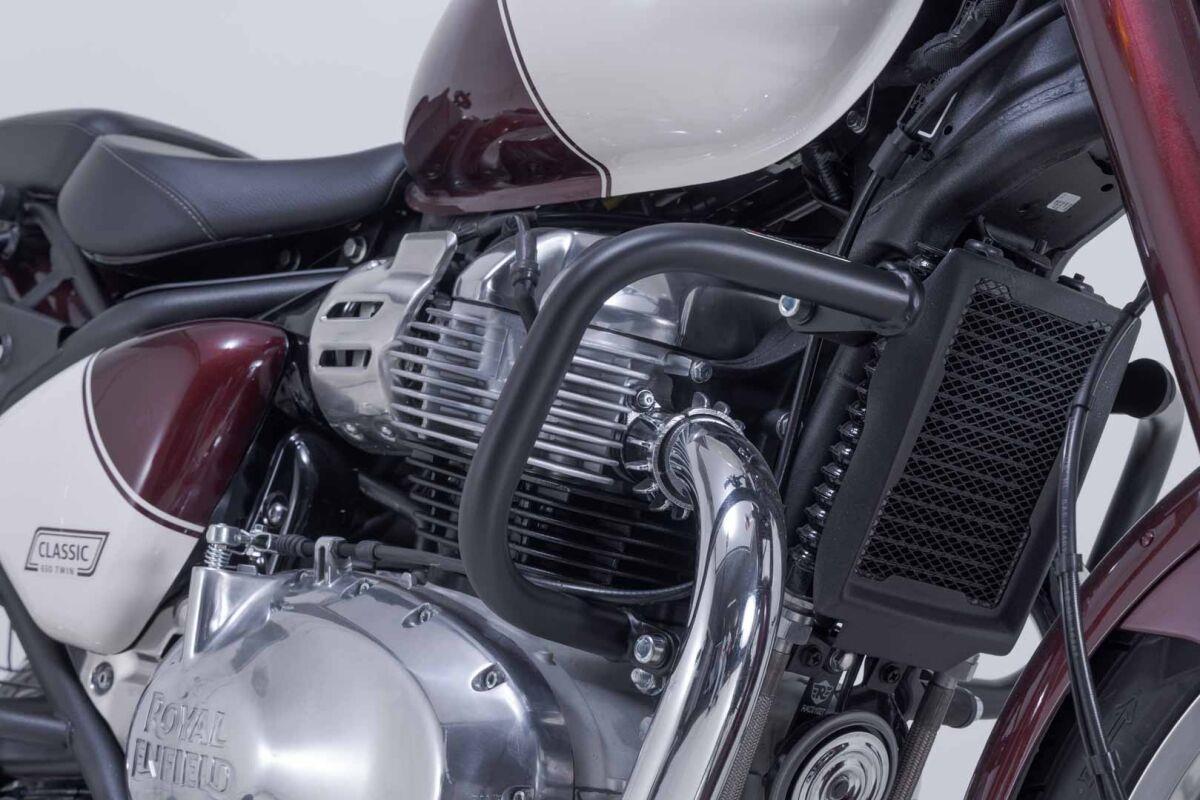 SW MOTECH Crash Bar Black Powder Coated Engine Protection SBL.41.043.10000/B