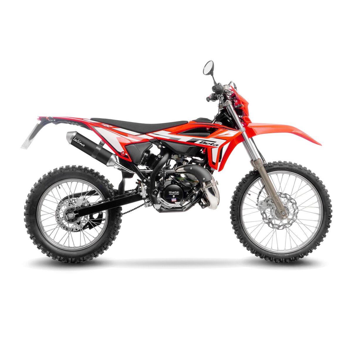 Leovince X-Fight Slip-On Muffler 2-Strocke For Beta RR 50 2023-2024 17008B