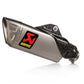 Akrapovic Slip-On Line Muffler Street For Yamaha MT-10 22-24 S-Y10SO20-HAPLT/1