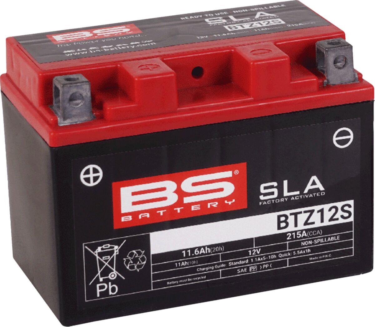 Bs Battery SLA AGM Battery For Honda NC 750 X 1998-2024 300637-1