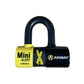 Auvray U-Lock Xtrem Mini Alert Universal Disc Lock 120db Alarm Yellow 2AXTRAUV